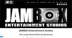 Desktop Screenshot of jamboxstudio.com