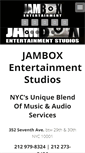 Mobile Screenshot of jamboxstudio.com